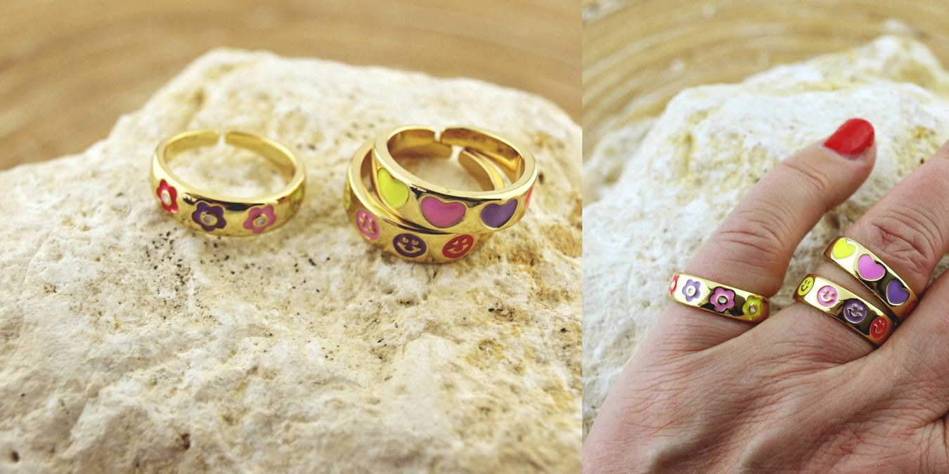 Flower Power Ringen van HanneHaves