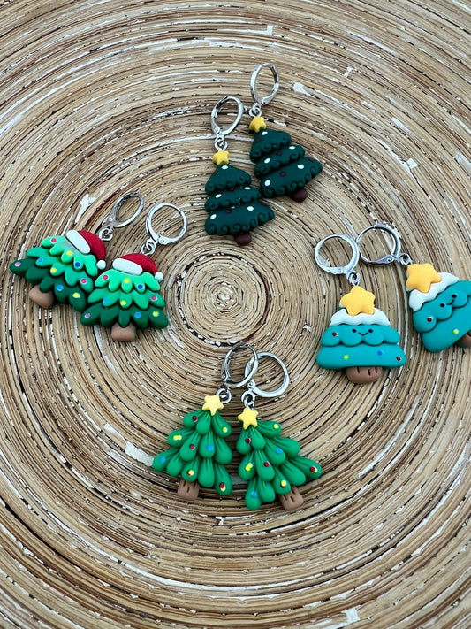 Oorbelletjes Kerstboom - HanneHaves