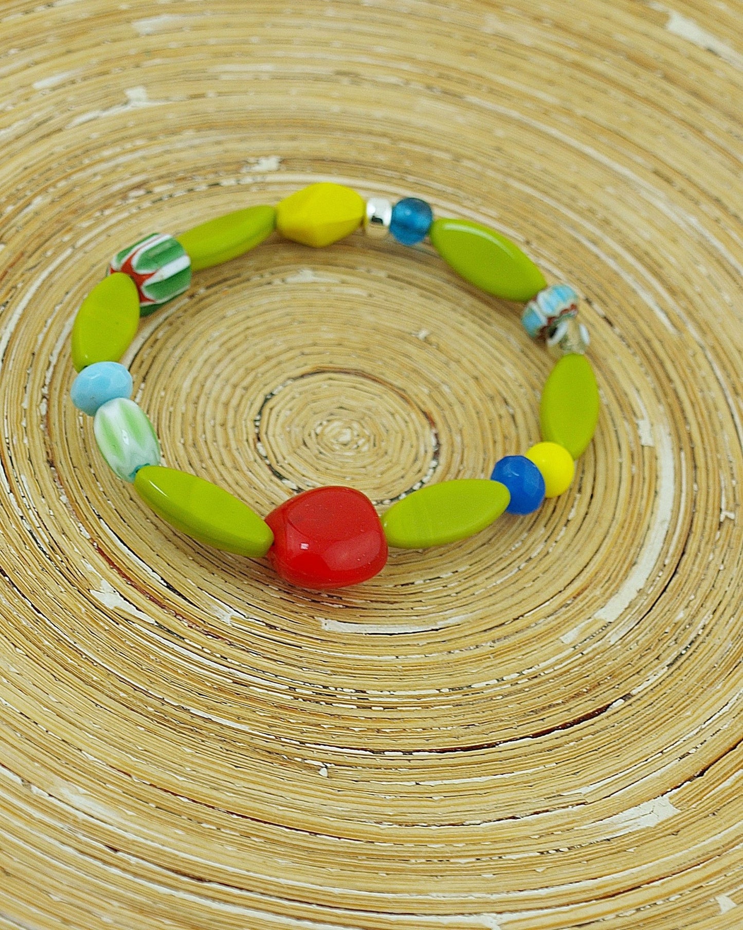 Armbandenset Bohemien Olijfgroen - HanneHaves