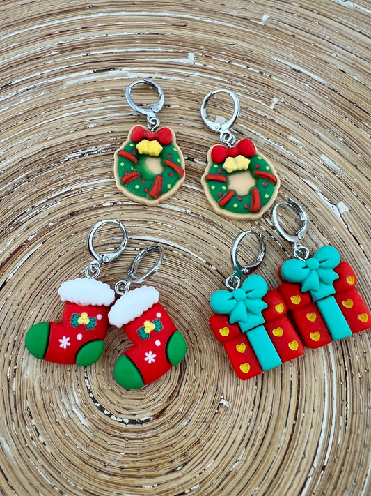 Oorbelletjes Kerstornament - HanneHaves