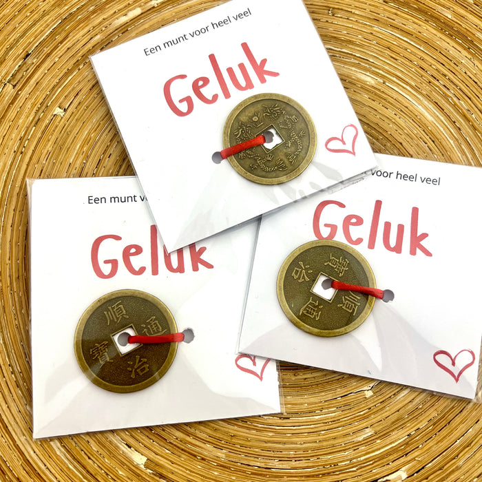 Muntje voor geluk