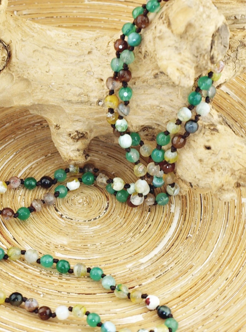 Lange ketting Natuur kleuren - HanneHaves