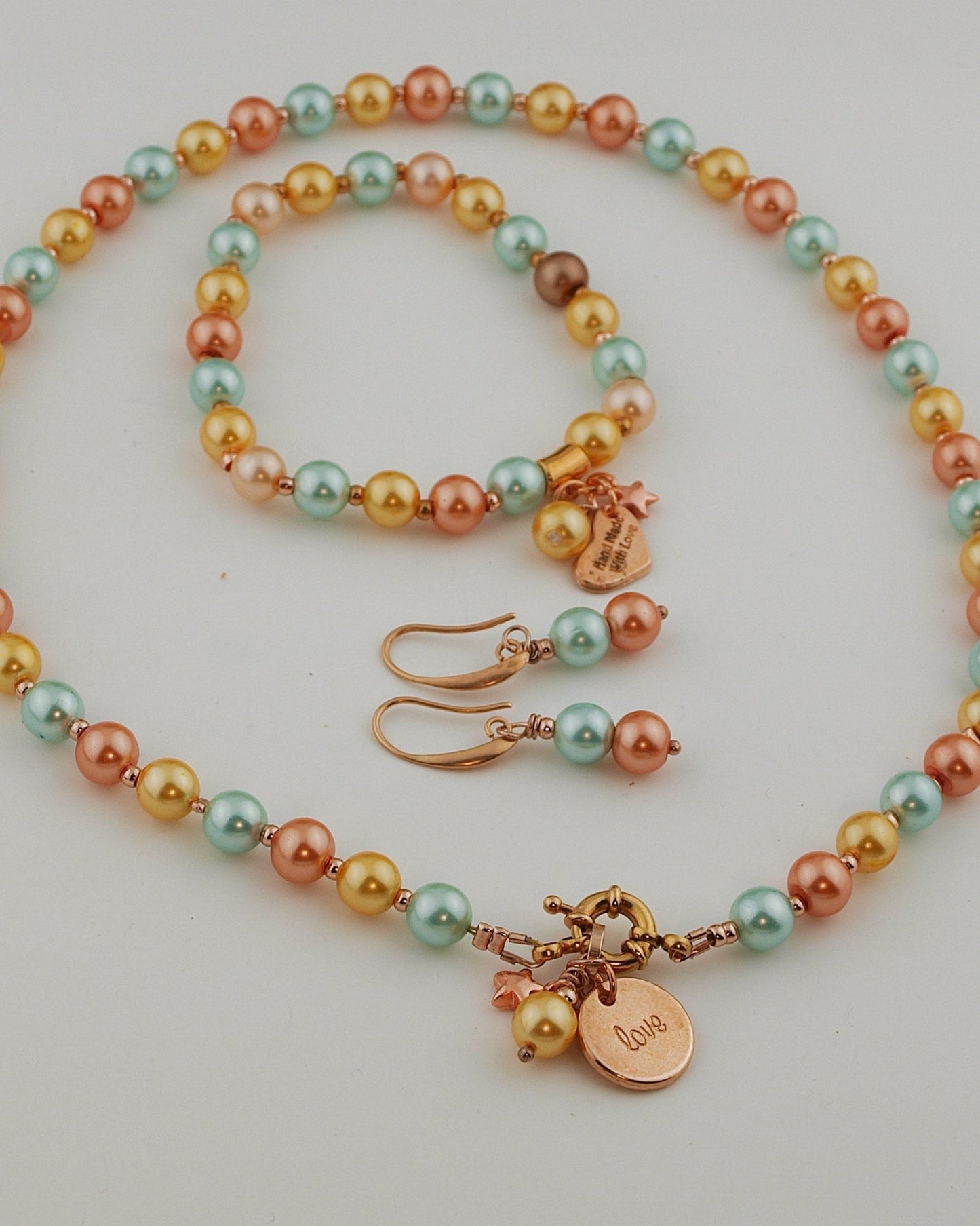 Set Parels Pastel Geel - HanneHaves