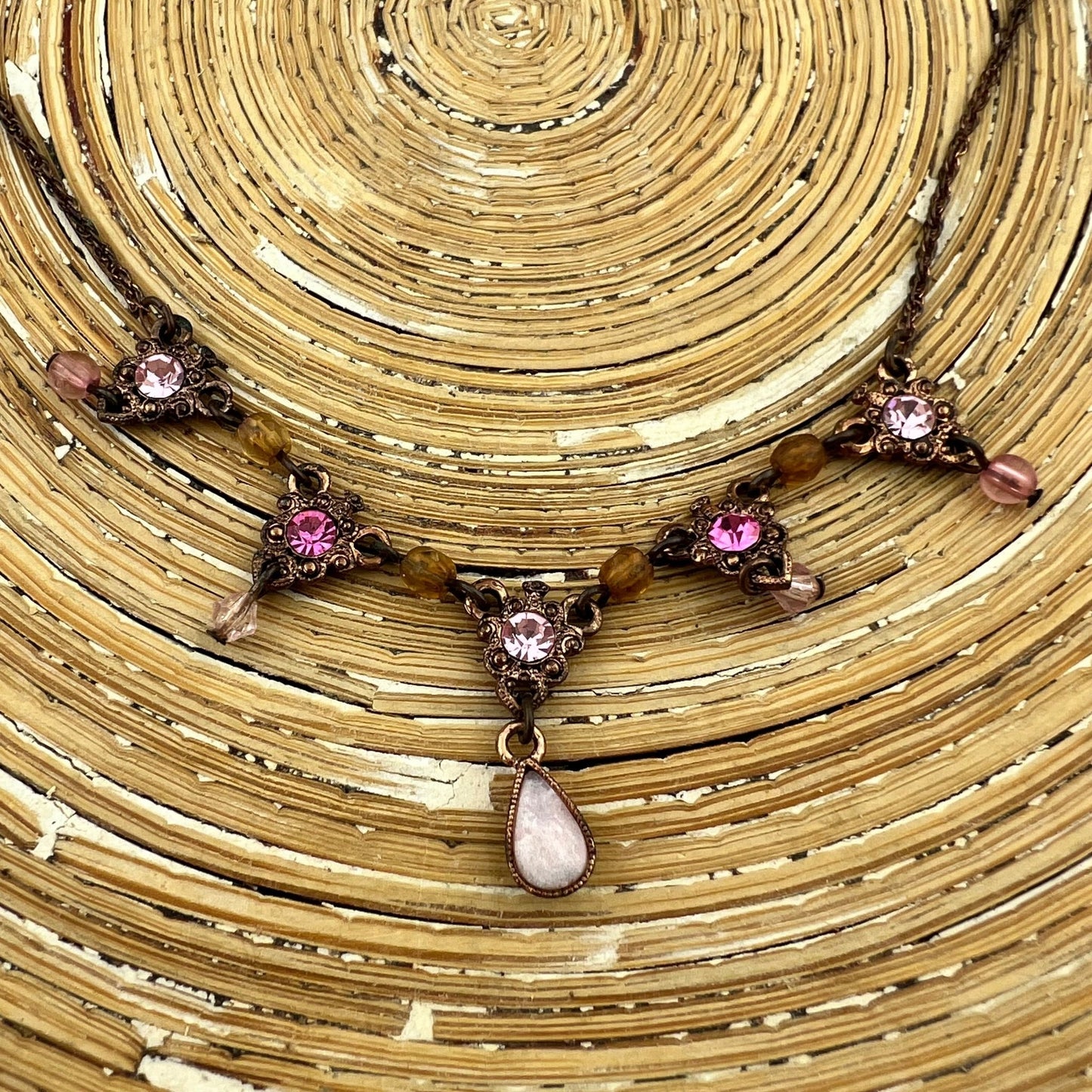 Ketting Red Bronze Pink - HanneHaves