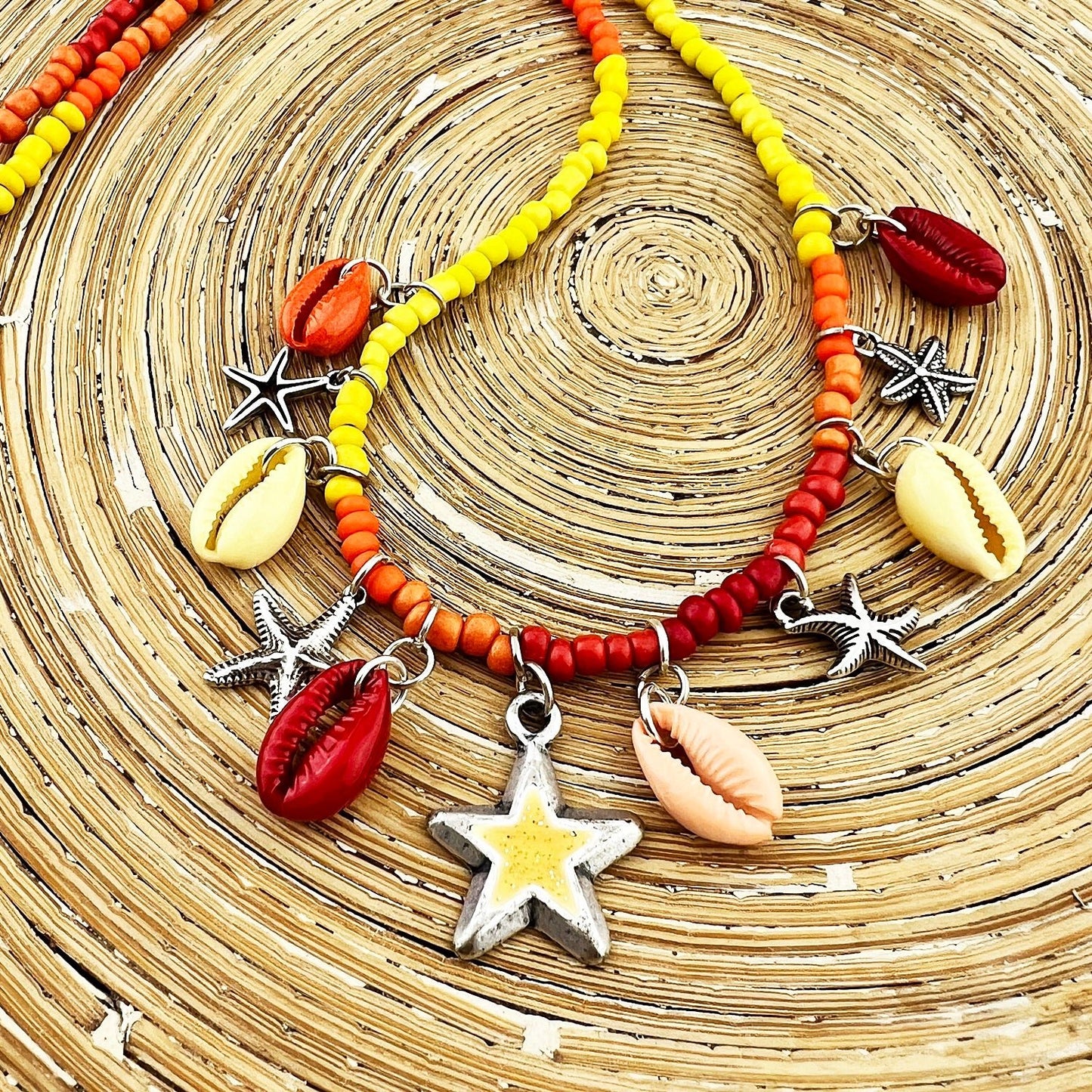 Korte ketting Rainbow Kauri - HanneHaves