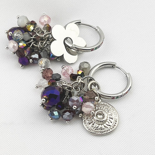 Oorbellen Color Bundle Purple - HanneHaves