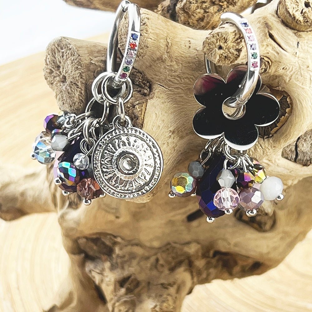 Oorbellen Color Bundle Purple - HanneHaves