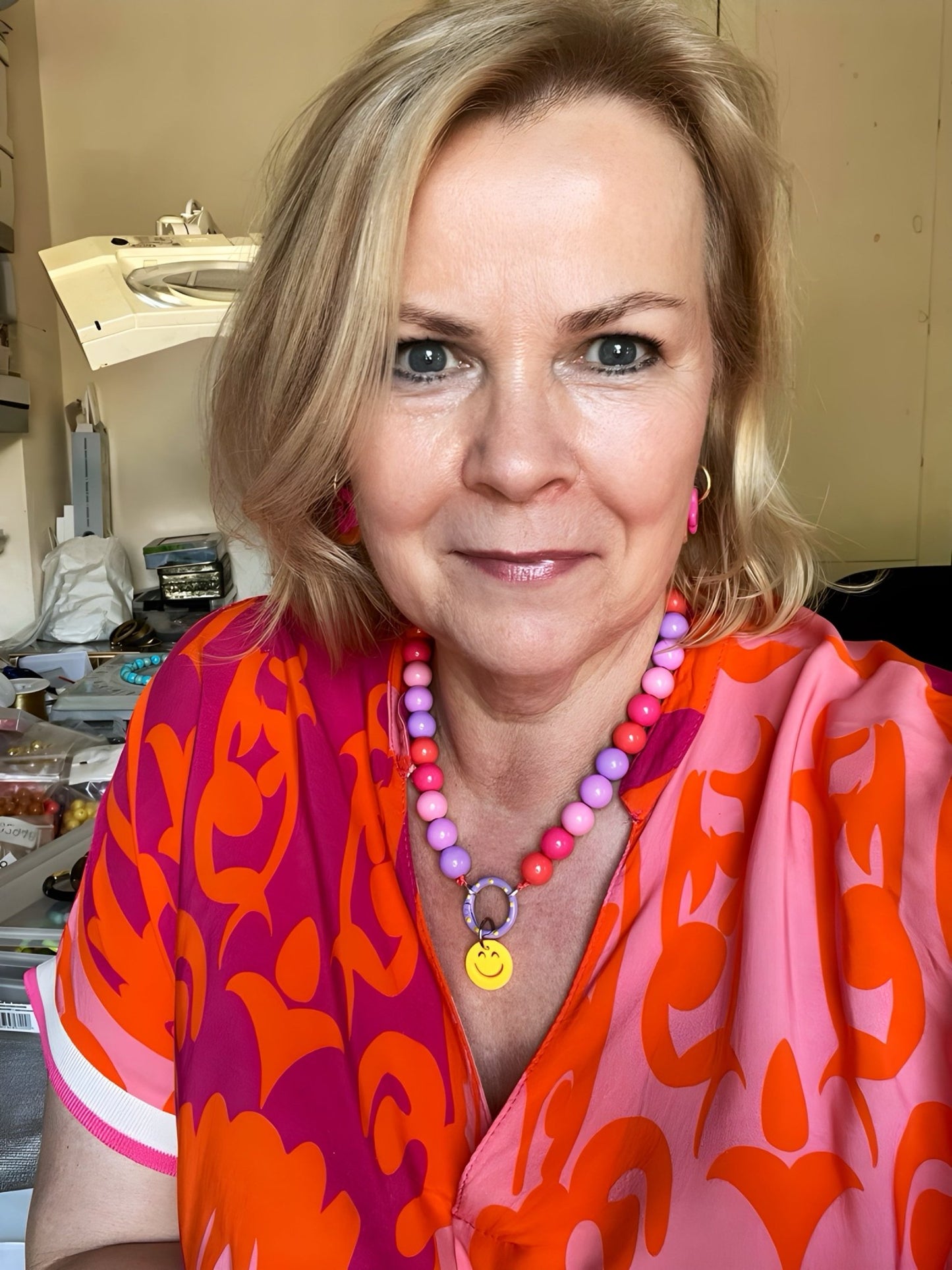 Ketting Big Beads kroon 14 mm - HanneHaves