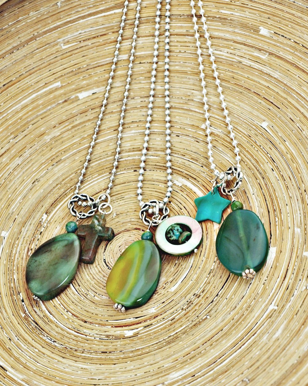 Lange ketting Green Kerry - HanneHaves