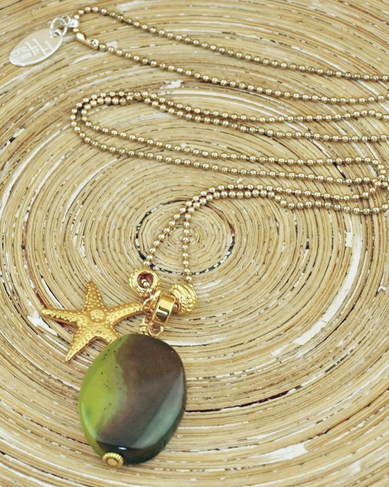 Lange ketting Starfish Kerry