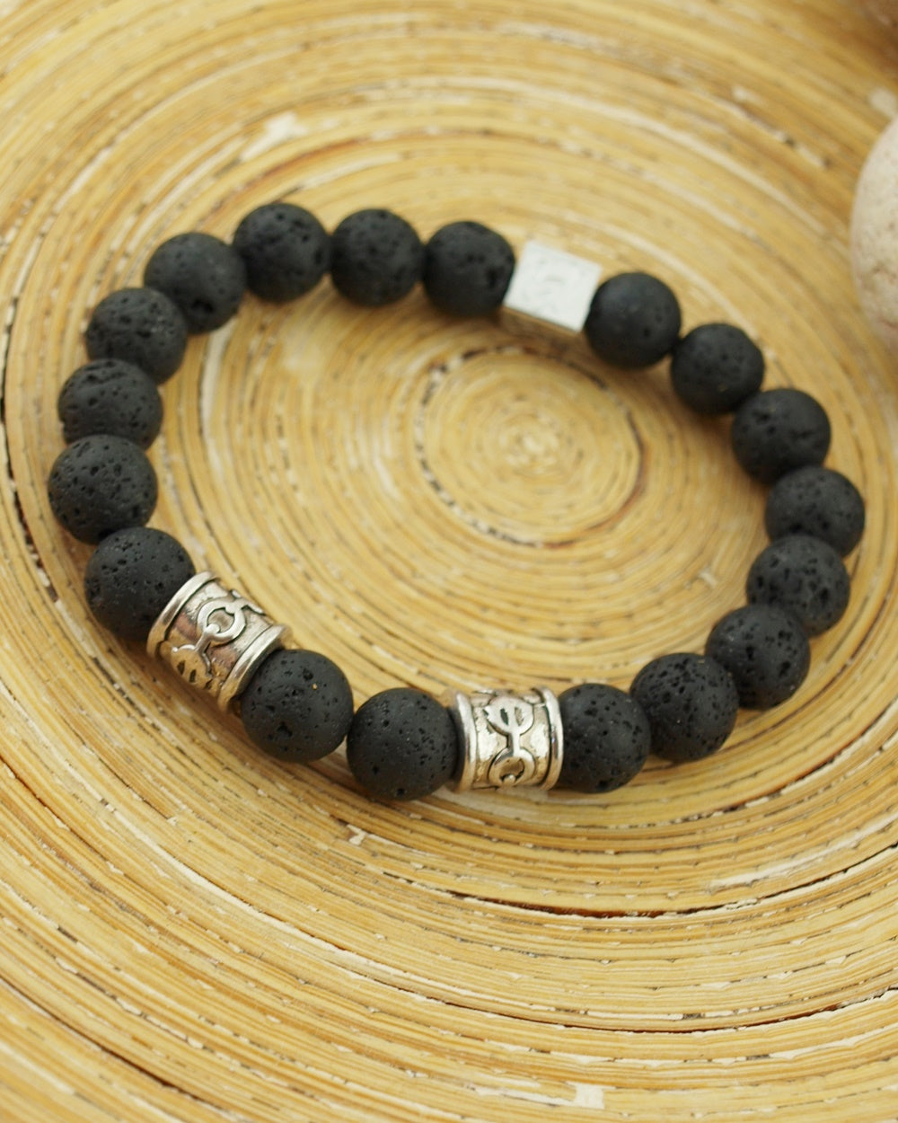 Natuursteen armband Chain