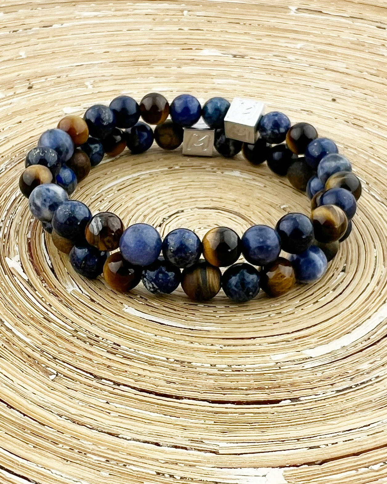 Natuursteen armband Amelio (8MM)