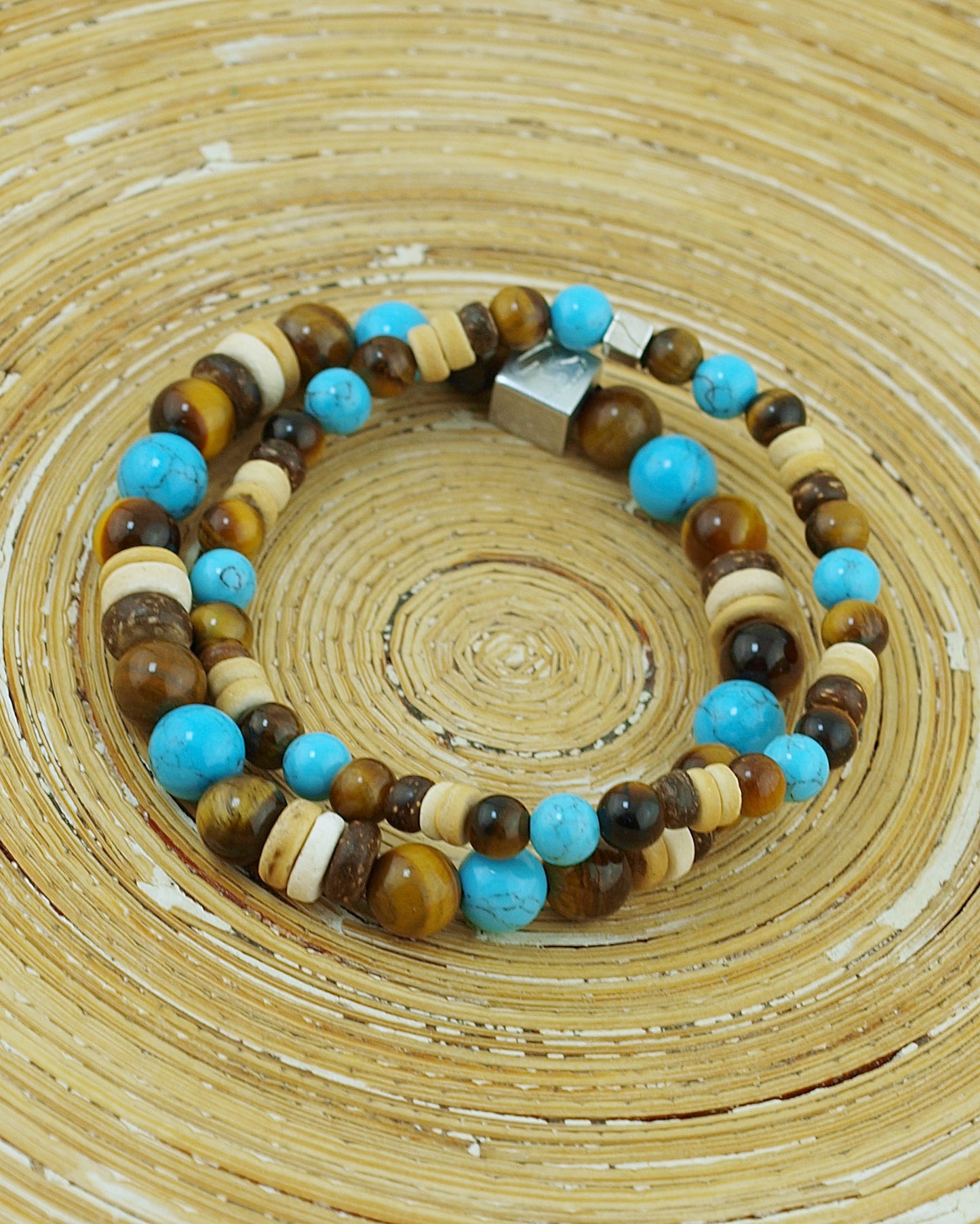Natuursteen armband REIN (limited edition)
