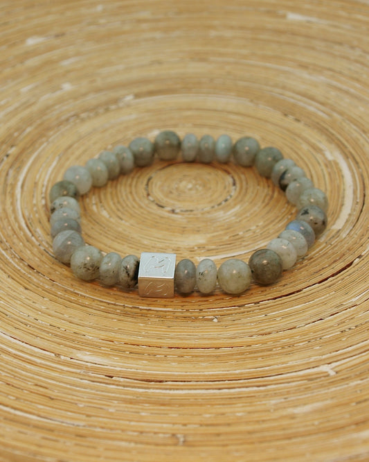 Natuursteen armband Eugenio Labradoriet (8MM) - HanneHaves