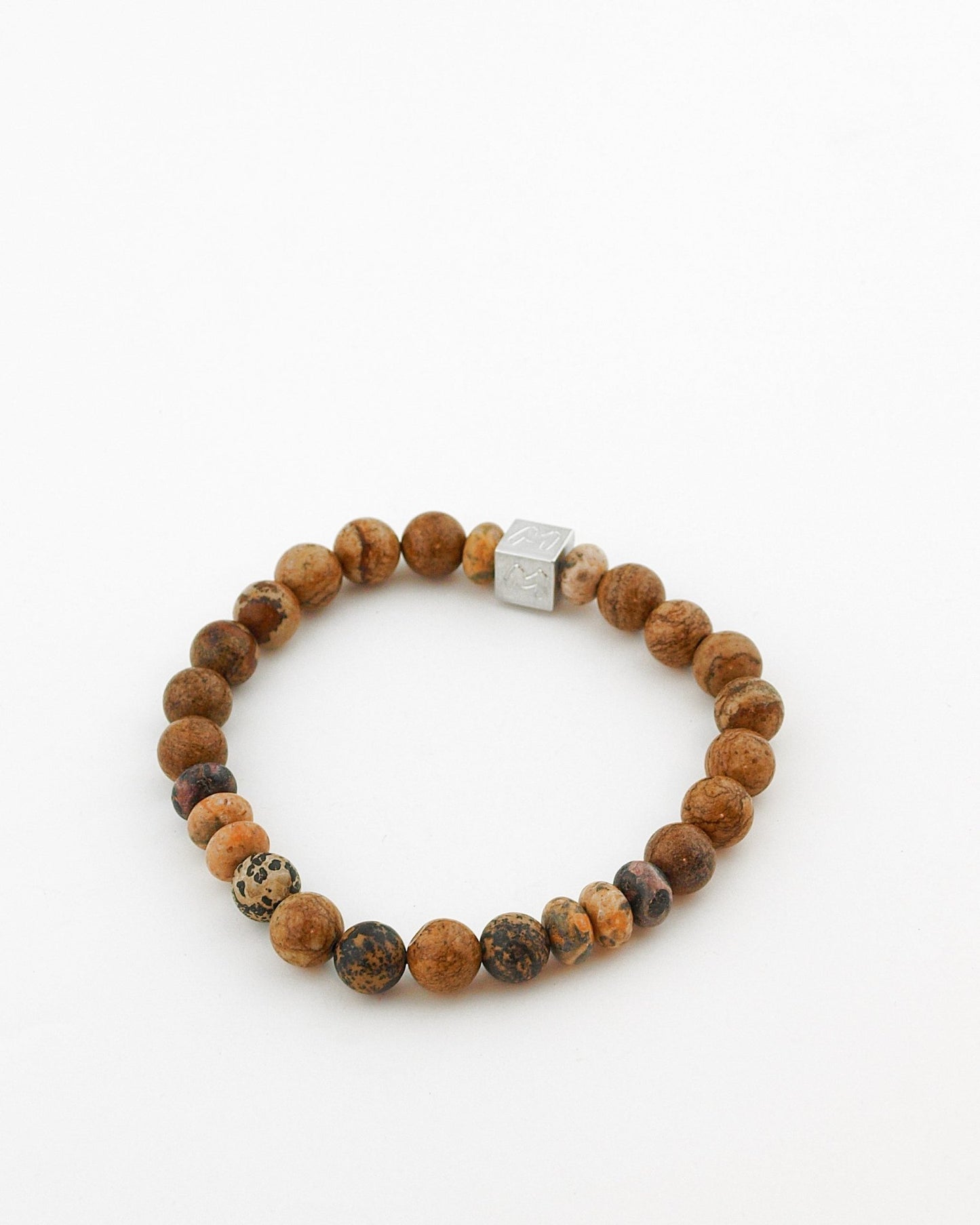 Natuursteen armband Pepito Picture Japis (8 MM) - HanneHaves