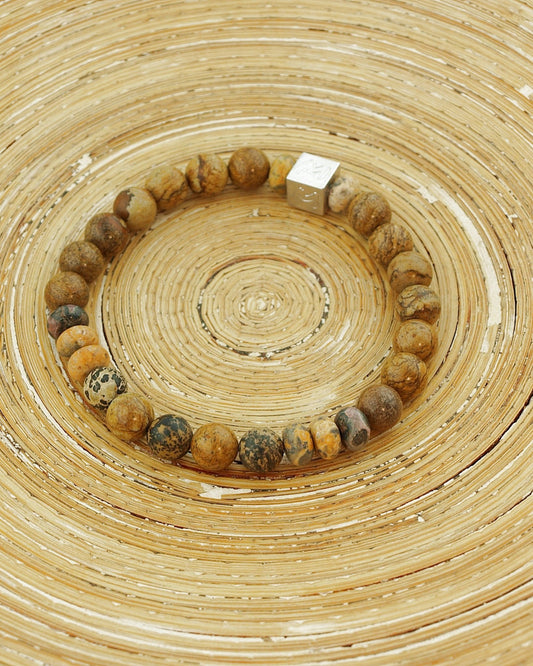 Natuursteen armband Pepito Picture Japis (8 MM) - HanneHaves