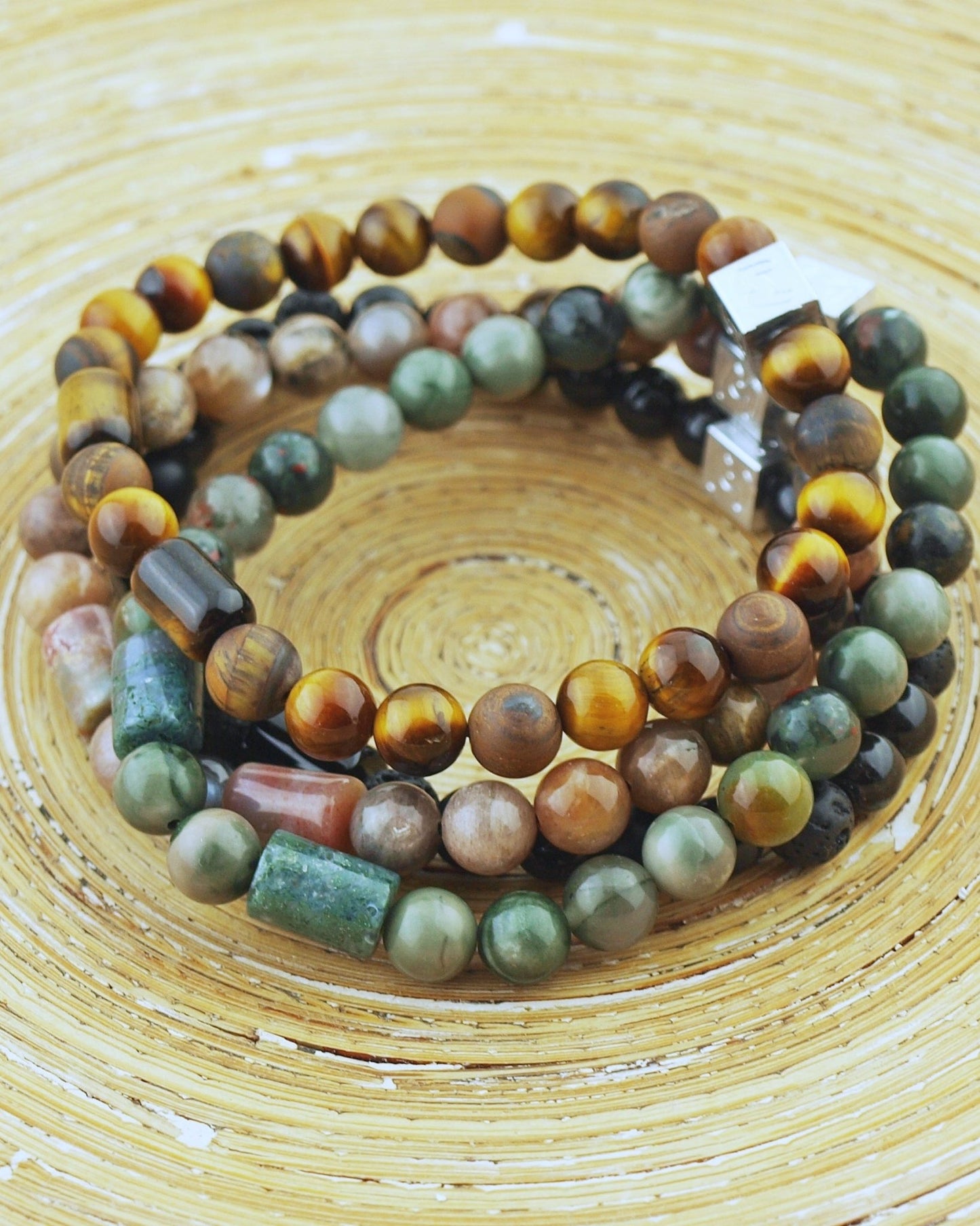 Natuursteenarmband Tube Hipolito - HanneHaves