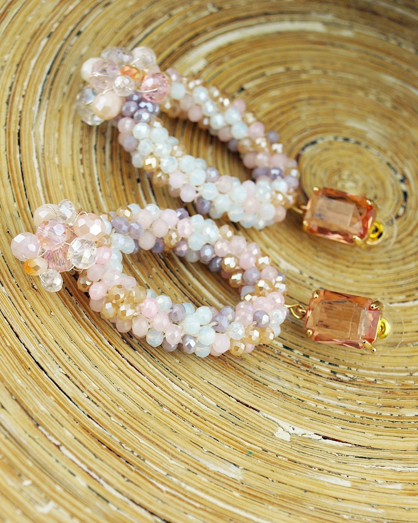 Oorbellen Pastels Ovaal Kraal - HanneHaves