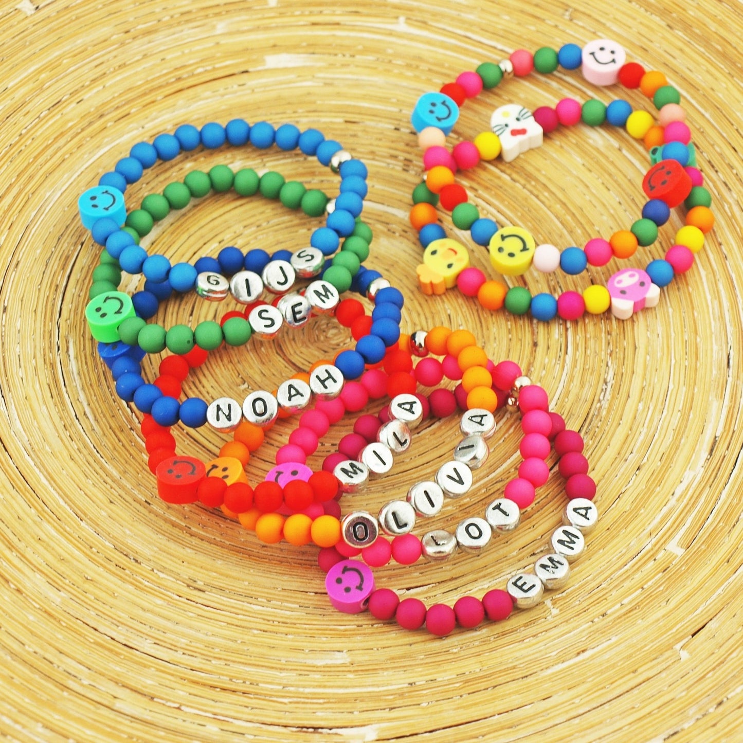 Kinderarmbandjes Vrolijkheid - HanneHaves