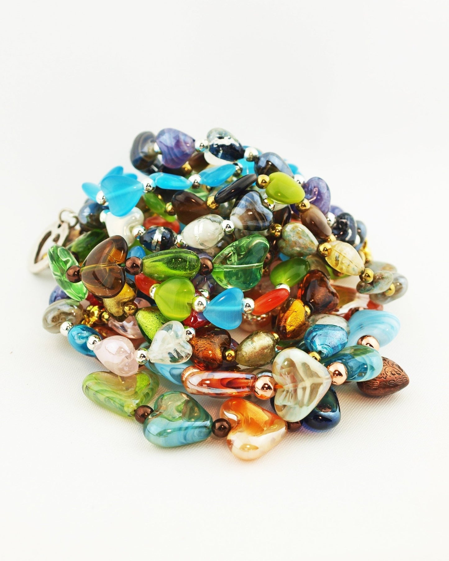 Armband Harten Zilver Color - HanneHaves