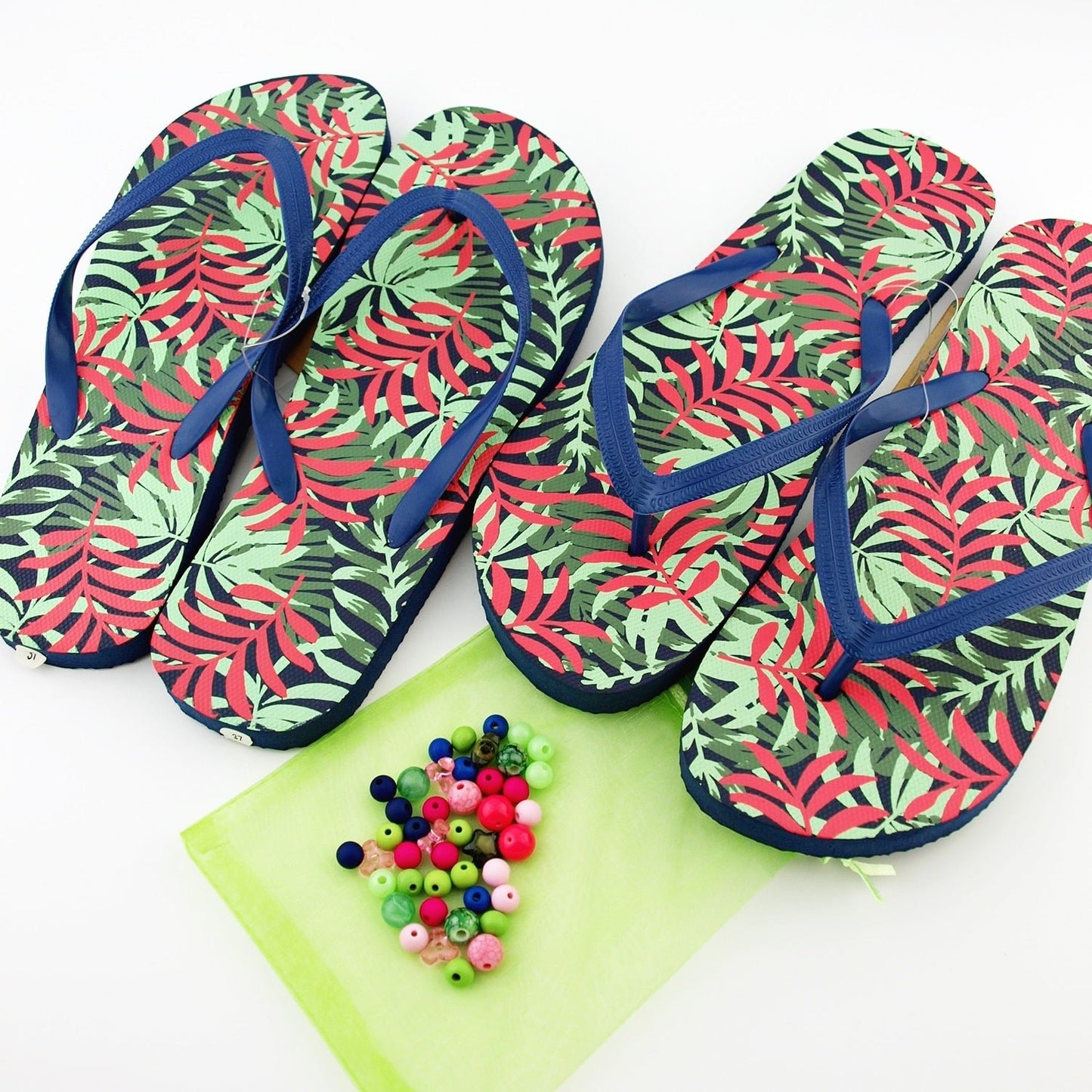 Teenslippers DIY Hawai - HanneHaves