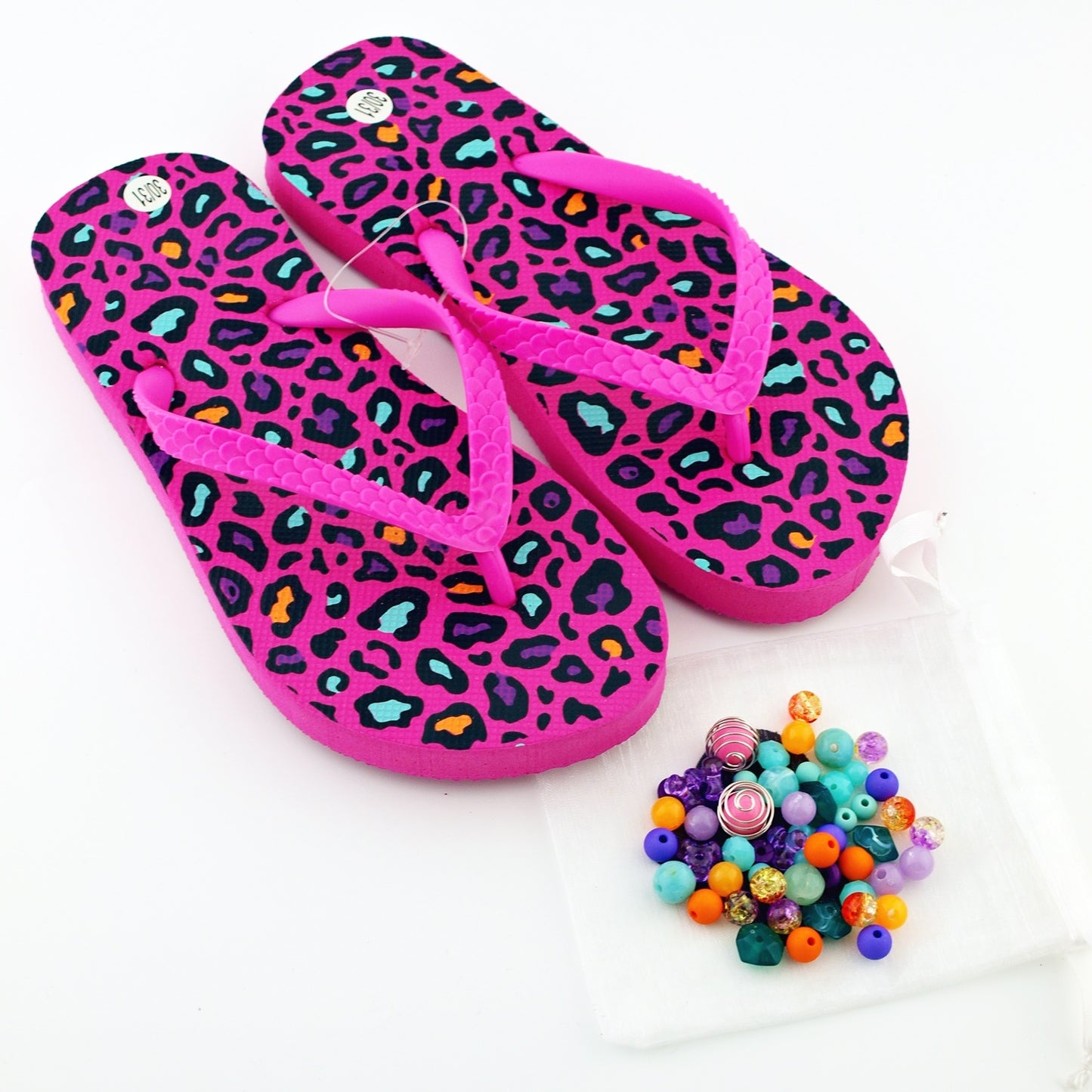 Teenslippers DIY Panter Color