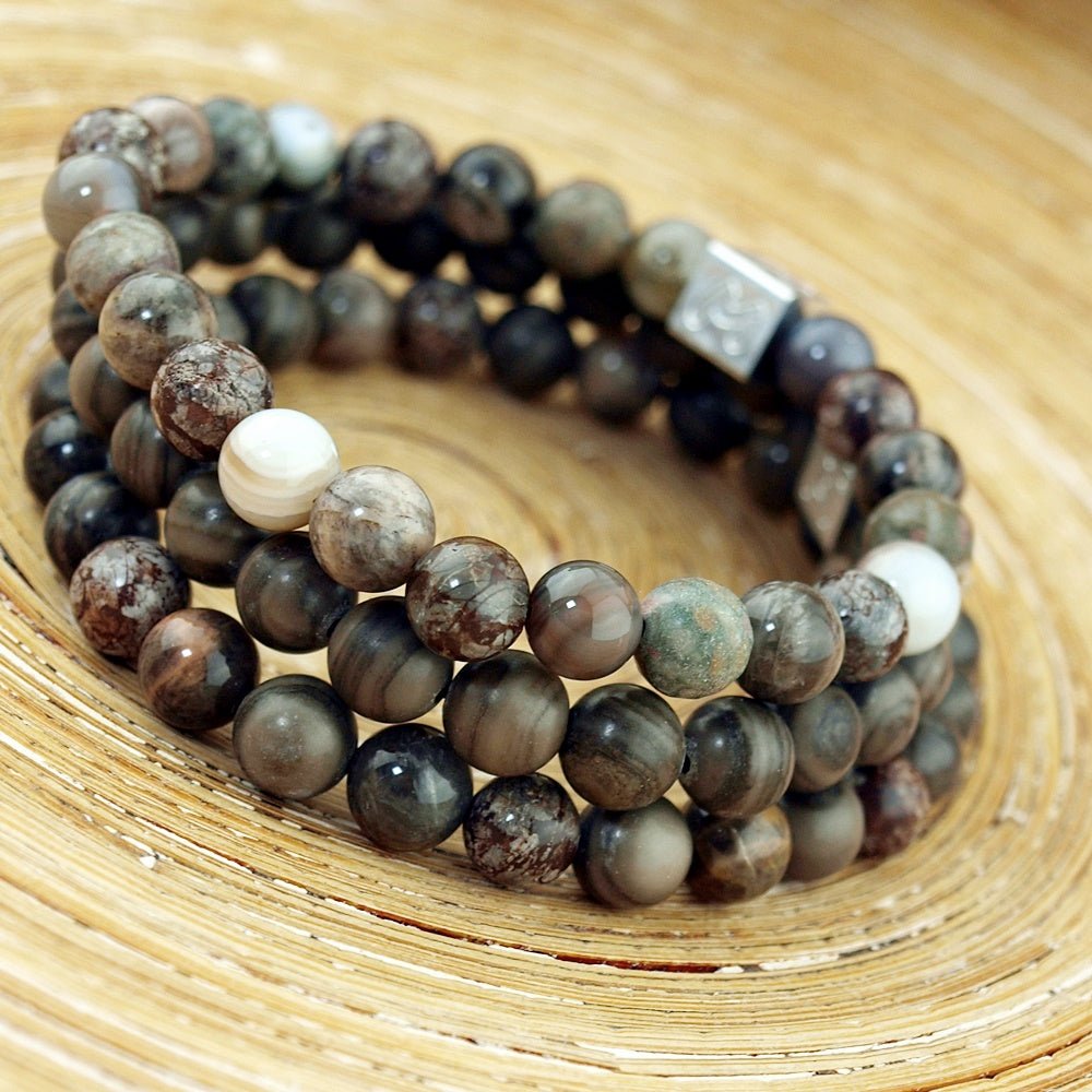 Set natuursteen armbanden Laurencio - HanneHaves