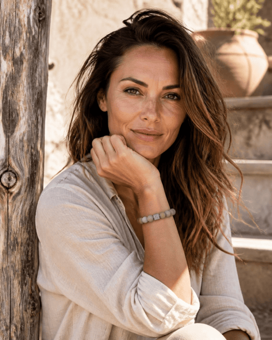 Natuursteen armband Elian (10MM) - HanneHaves