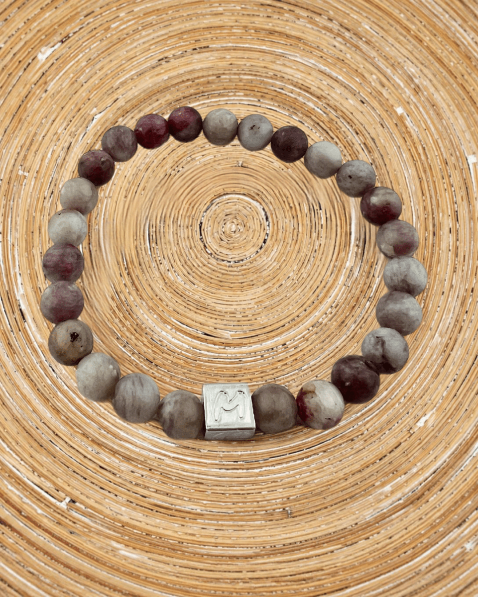 Natuursteen armband Felice (8MM) - HanneHaves