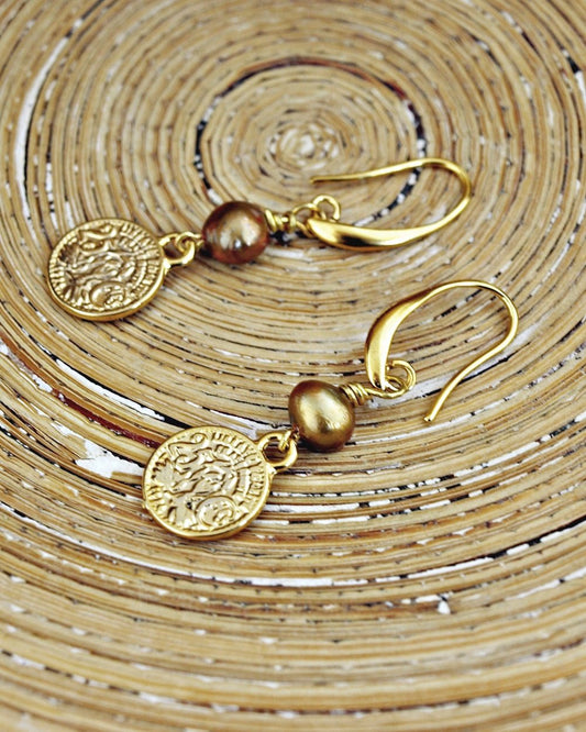 Oorbellen 25 cents - HanneHaves