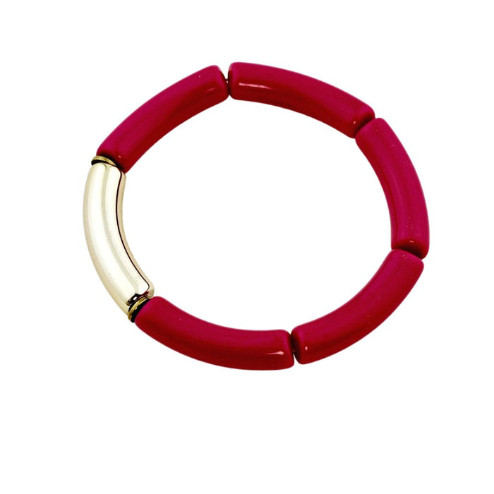 Armband Tube Pink Gold