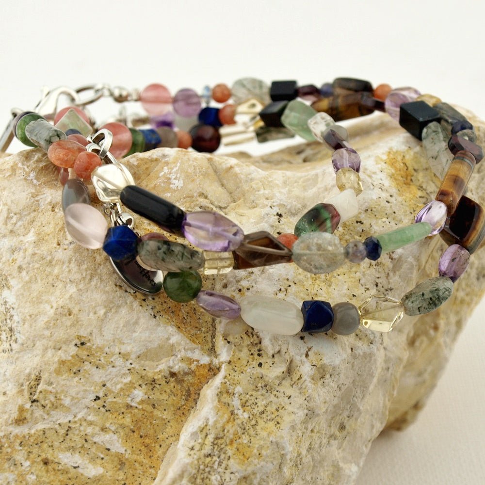 Natuursteenarmband Natures mix - HanneHaves