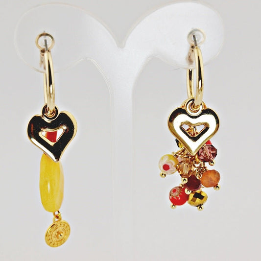 Oorbellen Creolen Novias Yellow - HanneHaves