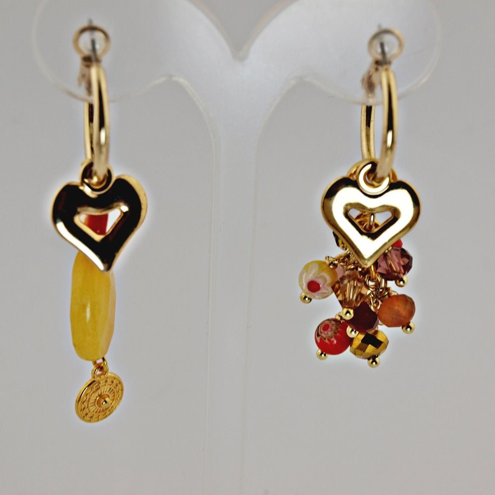 Oorbellen Creolen Novias Yellow - HanneHaves