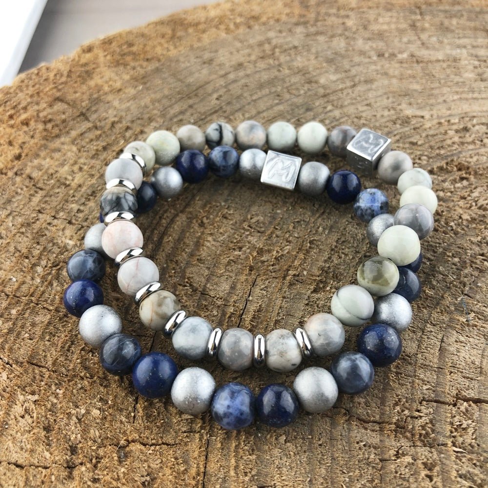 Natuursteenarmband Oliver - HanneHaves