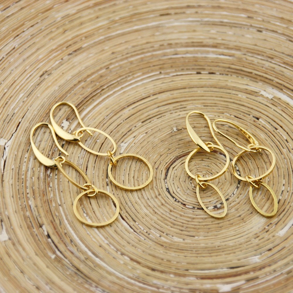 Oorbellen loops Gold - HanneHaves