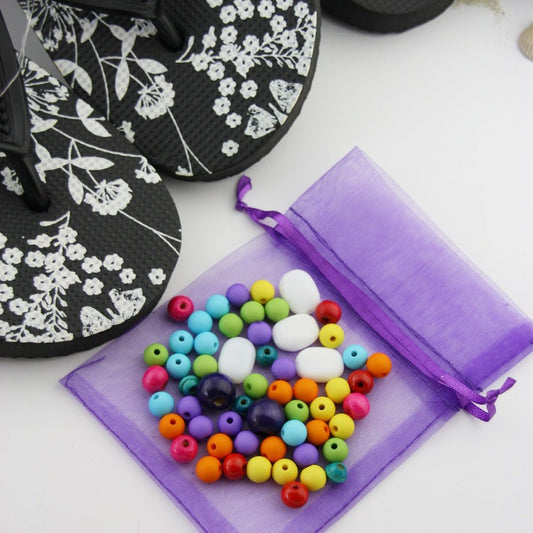 Teenslippers: Flower Rainbow DIY - HanneHaves