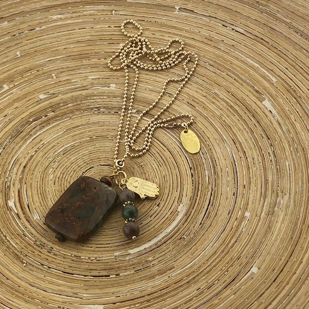 Lange ketting Autumn colors - HanneHaves