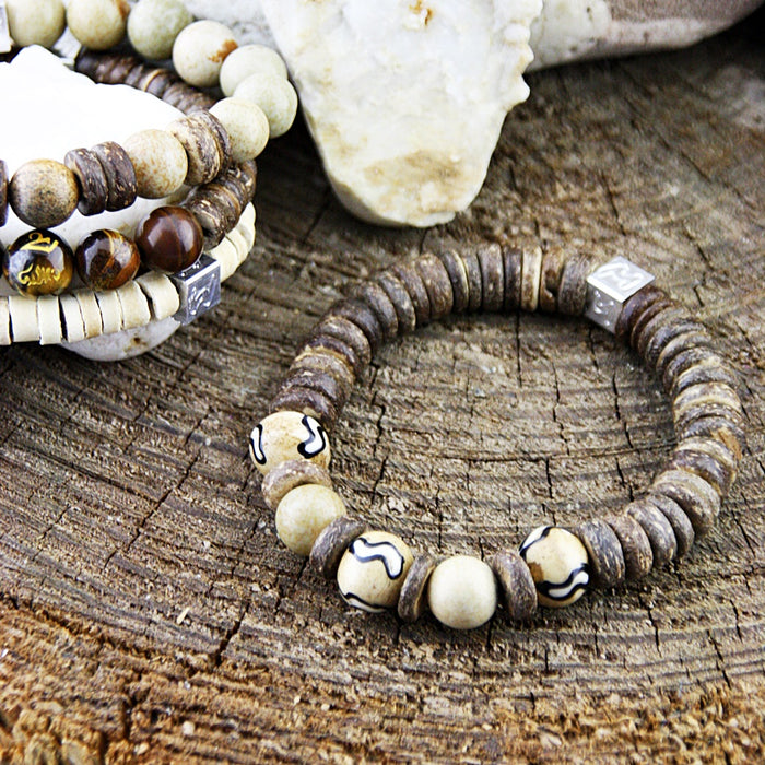 Stoere Cocos armband Cris