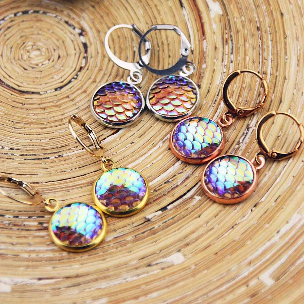 Oorbelletjes Pequeñas, Mermaid Rainbow - HanneHaves