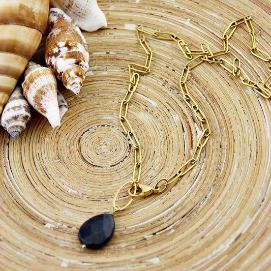 Korte schakelketting: Raven Agaat - HanneHaves