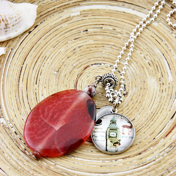 Lange ketting Coral Big Ben