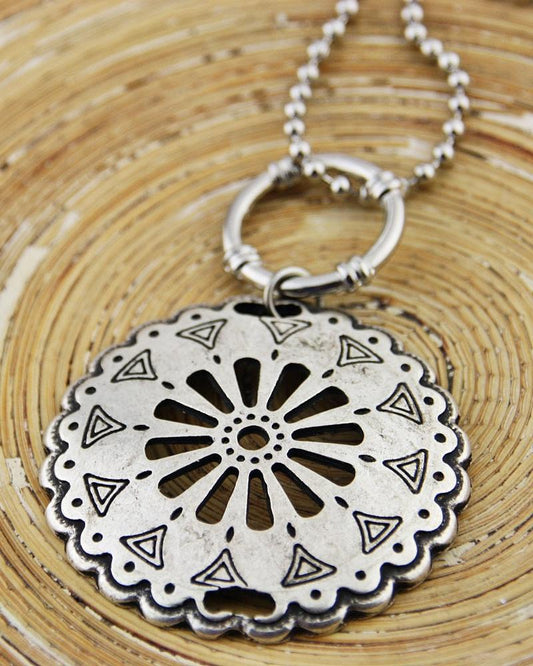 Ketting Grote Ster Mandala - HanneHaves