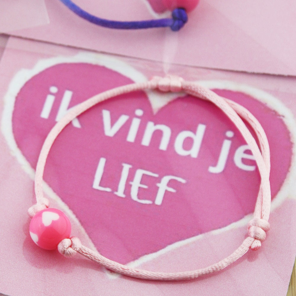 Armband Ik vind je lief