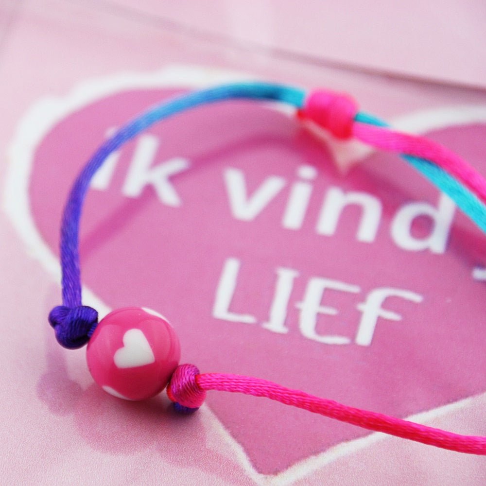 Armband Ik vind je lief - HanneHaves