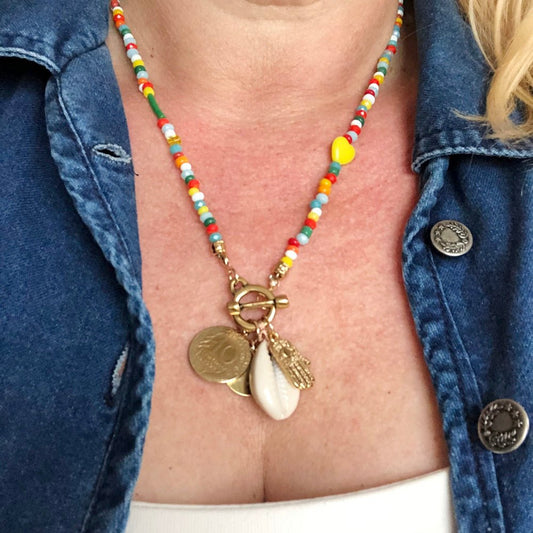 Korte ketting: Cortas Arco Iris - HanneHaves