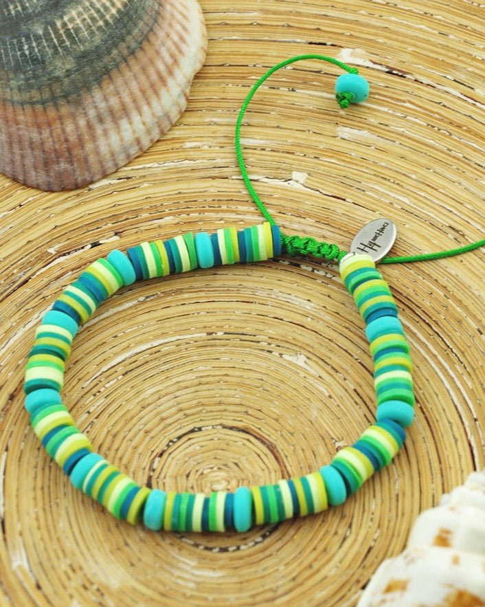 Armband Katsuki blauw groen - HanneHaves