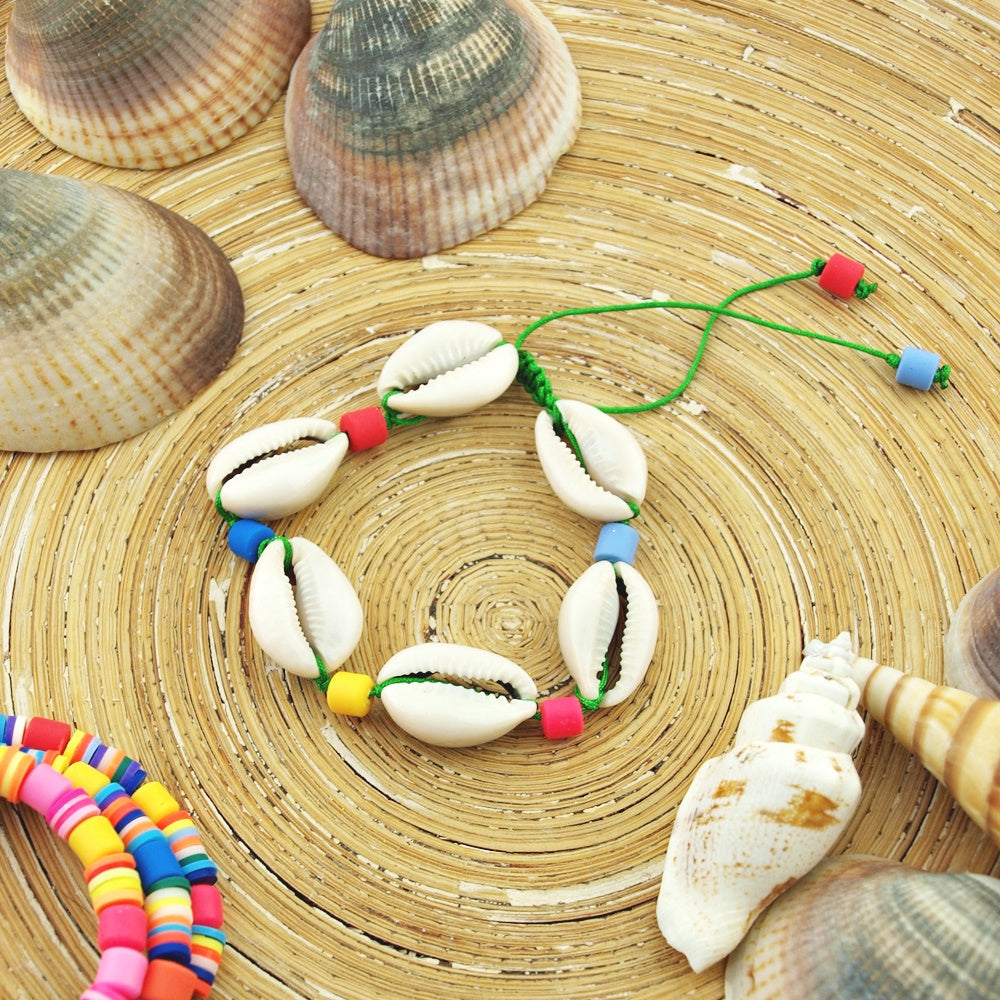 Armband Cowrie schelpen