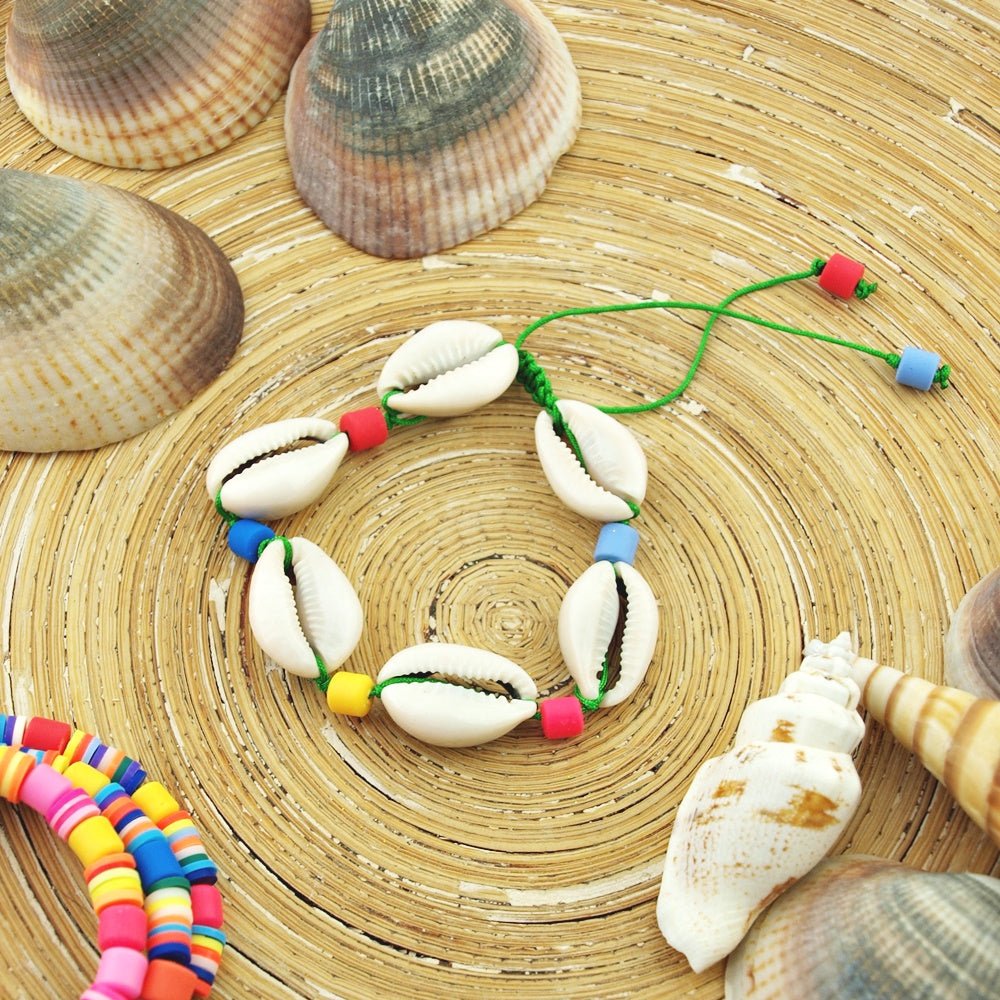 Armband Cowrie schelpen - HanneHaves
