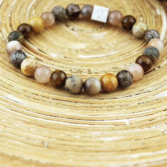 Natuursteenarmband Terciero mix - HanneHaves